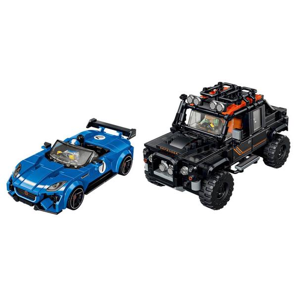 LEGO® Speed Champion Jaguar Project 7 & Land Rover Defender