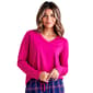 Womens Nautica Long Sleeve Pajama Tee - image 1
