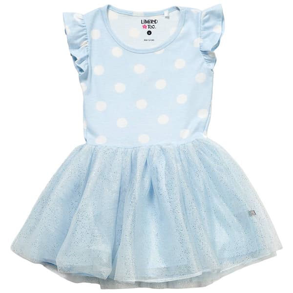 Girls &#40;4-6x&#41; Limited Too&#8482; Fun Cap Sleeve Polka Dot Tutu Dress