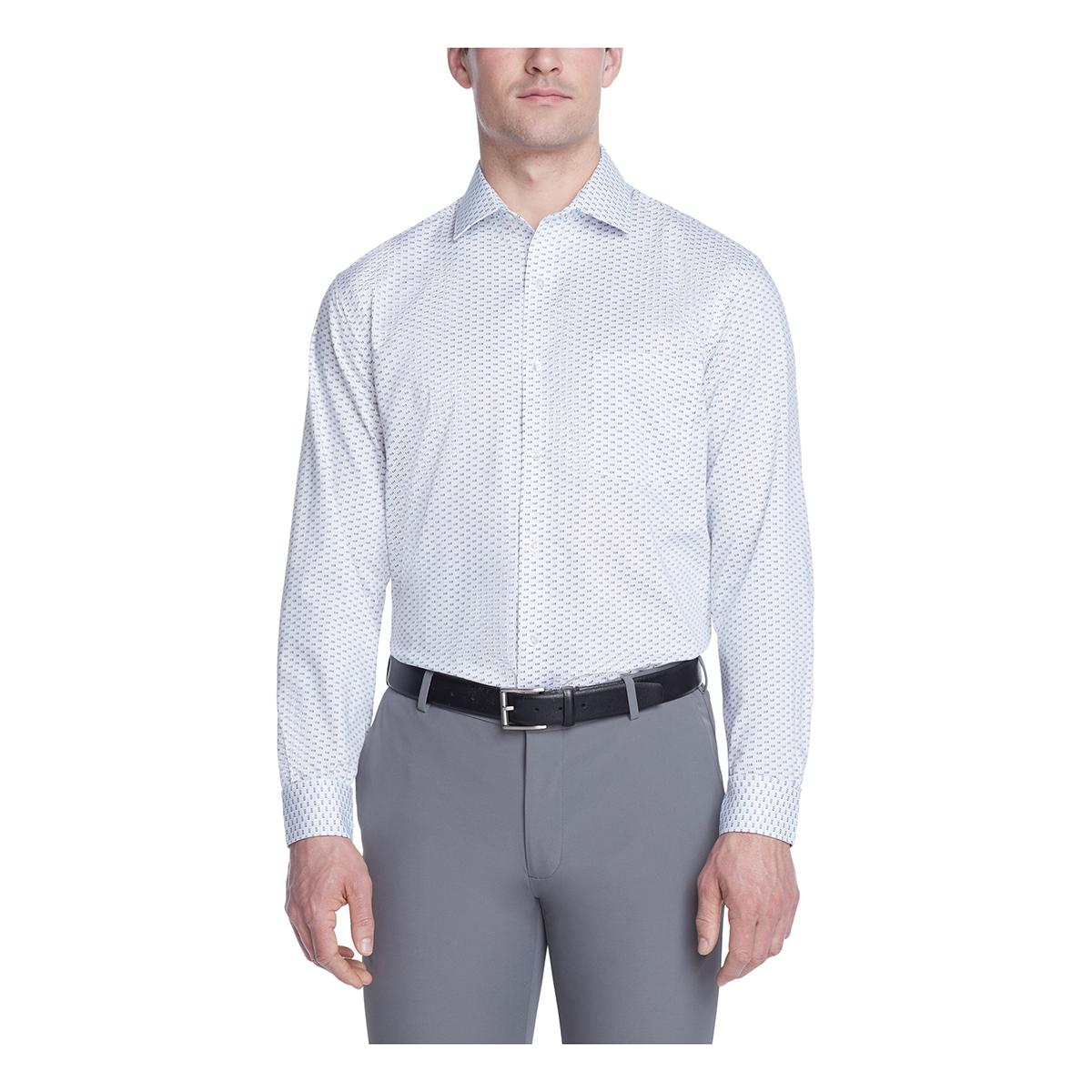 Mens Van Heusen® Regular Fit Wrinkle Free Dress Shirt -...