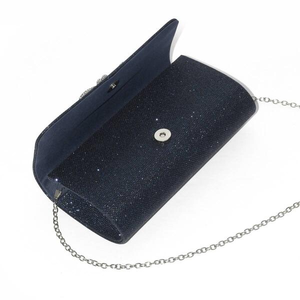 Club Rochelier Evening Bag with Glitter Bow