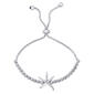 Accents Silver Plated Diamond Accent Starfish Bracelet - image 1
