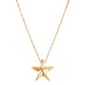 Gold Classics(tm) 10kt. Yellow Gold Starfish Pendant Necklace - image 1