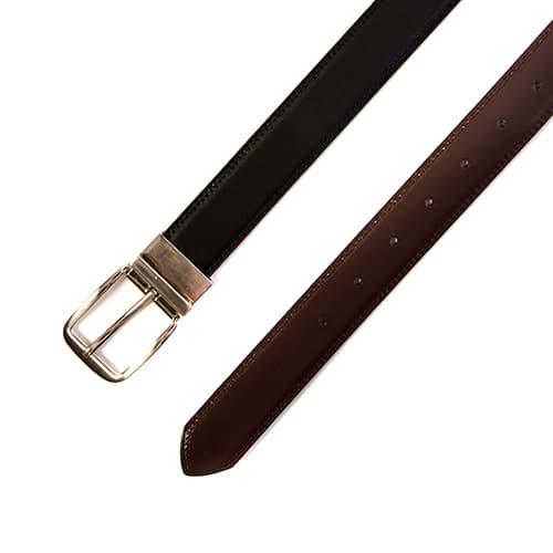 Starting Point Reversible Faux Leather Belt - image 