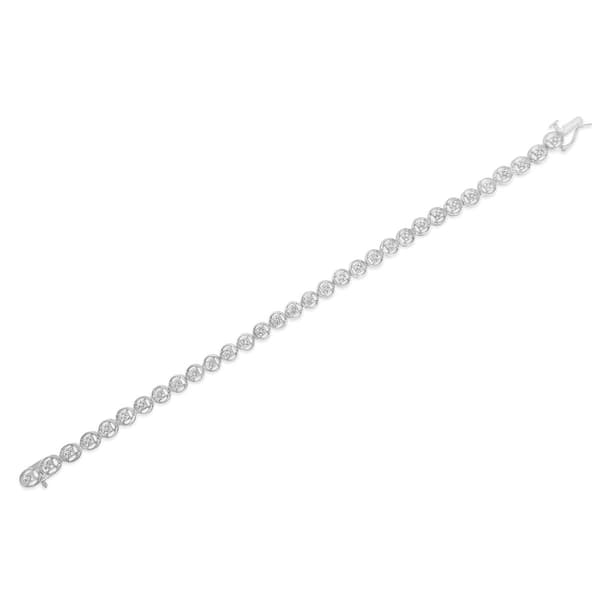 Diamond Classics&#8482; 1/4ctw. Diamond Circle Frame Tennis Bracelet