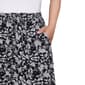 Plus Size NY Collection Pull On Floral Woven Gauze Crepon Skirt - image 4