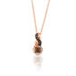 Le Vian Chocolatier(R) Strawberry Gold(R) Figure-8 Diamond Pendant - image 1