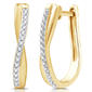 Nova Star® 1/4ctw. Lab Grown Diamond Two-Tone Hoop Earring Set - image 2