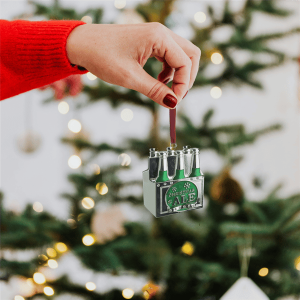 Northlight 3in. "CHRISTMAS ALE" Ornament with European Crystals