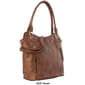 DS Fashion NY Double Handle Zip Front Pocket Tote - image 2
