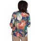 Womens Alfred Dunner Summer Solstice Dramatic Floral Blouse - image 2