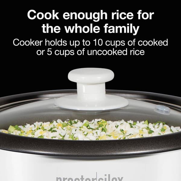 Proctor-Silex 10-Cup Rice Cooker & Steamer