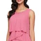 Petite SLNY Tier Chiffon Jacket Dress with Embellishment - image 4