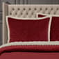 J. Queen New York Casey Sherpa Crimson Quilt Set - image 2
