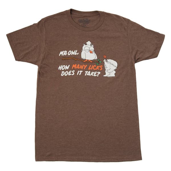 Young Mens Tee Luv Tootsie Roll Short Sleeve Graphic Tee - image 