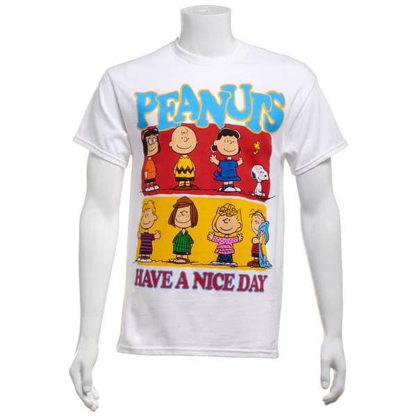 Young Mens Peanuts(tm) Happiness Graphic Tee - image 