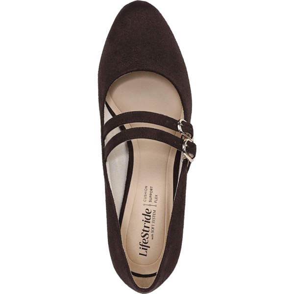 Womens LifeStride True Mary Jane Block Heel