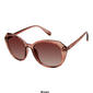 Womens Tropic-Cal Sia Plastic Geometric Sunglasses - image 2