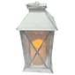 Battery Operated Plastic LED X-Design Lantern - image 1