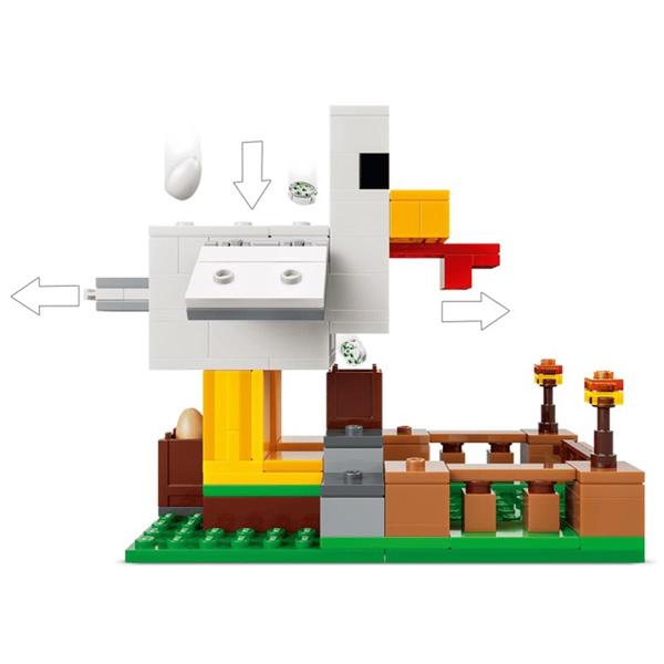 LEGO® Minecraft® Chicken Farm Building Kit
