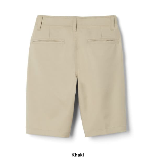 Boys &#40;8-20&#41; Flat Front Stretch Uniform Shorts