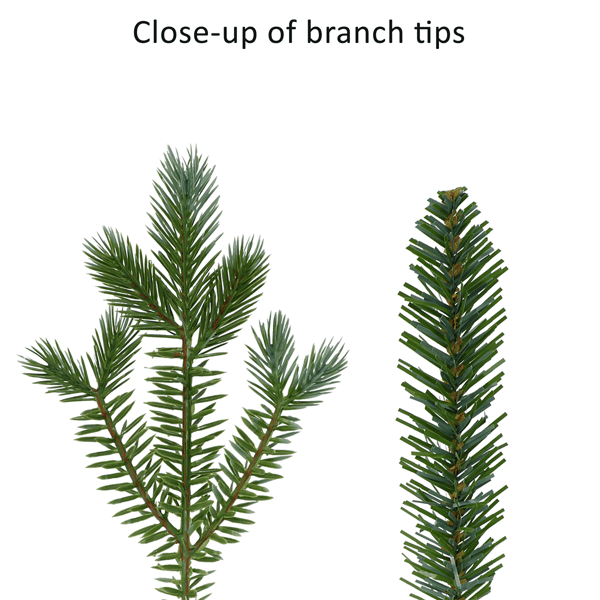 Puleo International 6.5ft. Pre-Lit Linden Fir Christmas Tree