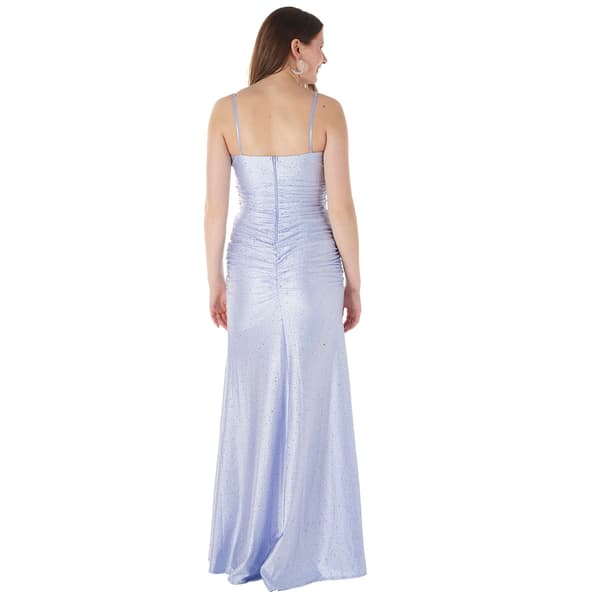 Juniors Emerald Sundae Emma Ruch Sheath Dress with Slit