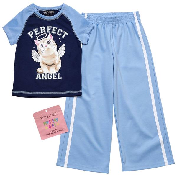 Girls (4-6x) Girls First Perfect Angel Tee & Pants Set