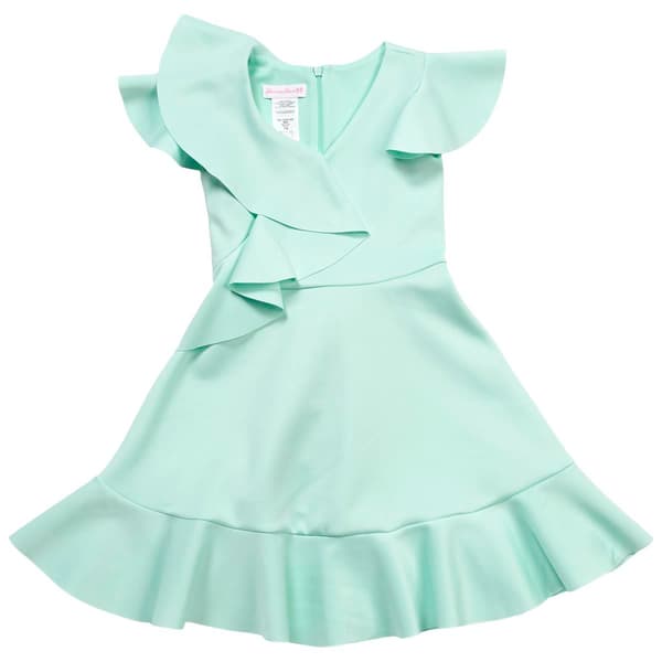 Girls (7-16) Bonnie Jean Flutter Sleeve Skater Dress - image 