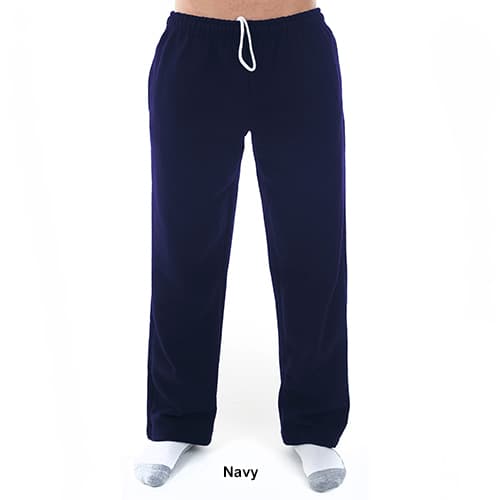 Mens Gildan® Jersey Knit Open Bottom Active Pants