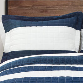 Lush Décor® 2pc. Navy and White Quilt Set