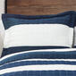 Lush Décor® 2pc. Navy and White Quilt Set - image 2