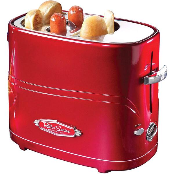 Nostalgia(tm) Retro Pop Up Hot Dog Toaster - image 