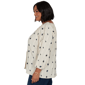 Plus Size Ruby Rd. English Countryside Button Front Floral Blouse - image 4