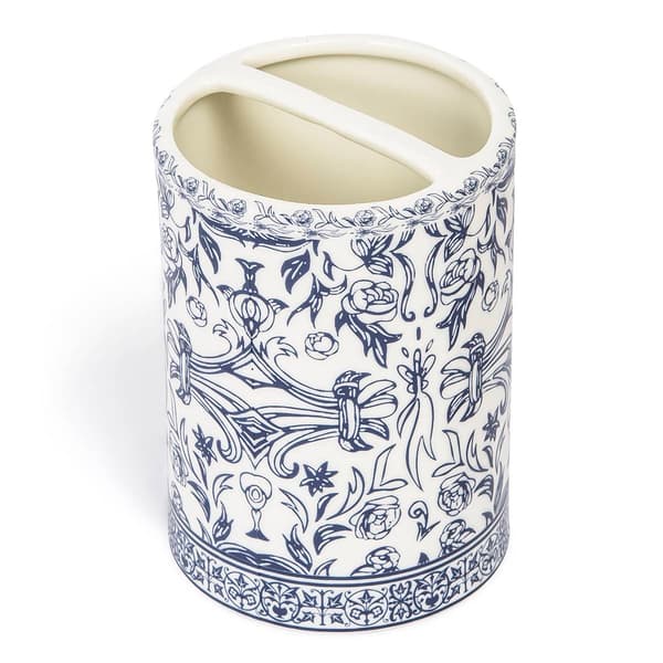 Cassadecor Damask Bath Accessories - Toothbrush Holder - image 