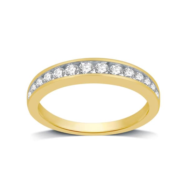 Endless Affection(tm) Yellow Gold 1/2ctw. Diamond Band