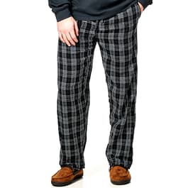 Sterling Plaid Flannel Robe - Mens