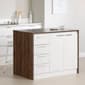 South Shore Myro Natural Walnut Kitchen Island - image 2