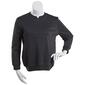 Womens Hasting & Smith Long Sleeve Basic Fleece Crew Neck Top - image 1