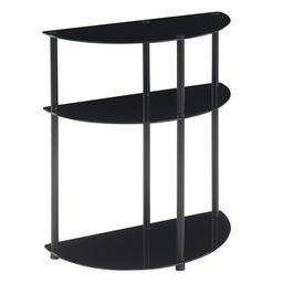 Convenience Concepts Designs2Go 3 Tier Half-Circle Hall Table