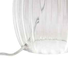 Lalia Home Classix 17.63in. Fluted Glass Table Lamp