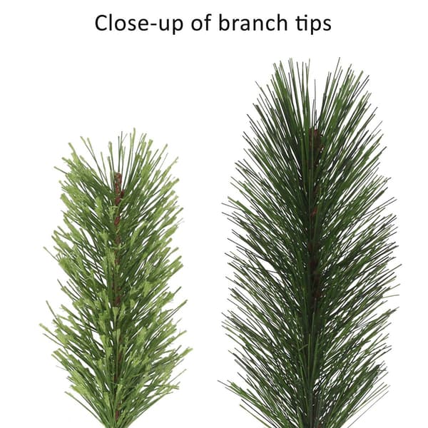 Puleo International 6.5ft. Pre-Lit Artificial Fir Christmas Tree