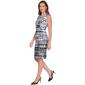 Womens Calvin Klein Sleeveless Scuba Crepe Sheath Dress - image 3