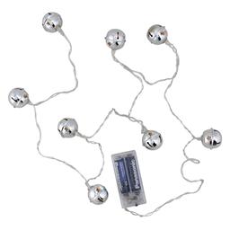 Northlight Seasonal LED Silver Jingle Bell Christmas Lights