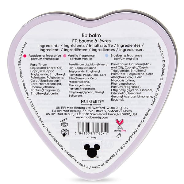 Mad Beauty I Heart Stitch Lip Balm Trio