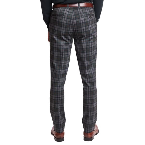 Mens Paisley & Gray&#174; Knit Plaid Dress Pants