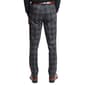 Mens Paisley & Gray&#174; Knit Plaid Dress Pants - image 2