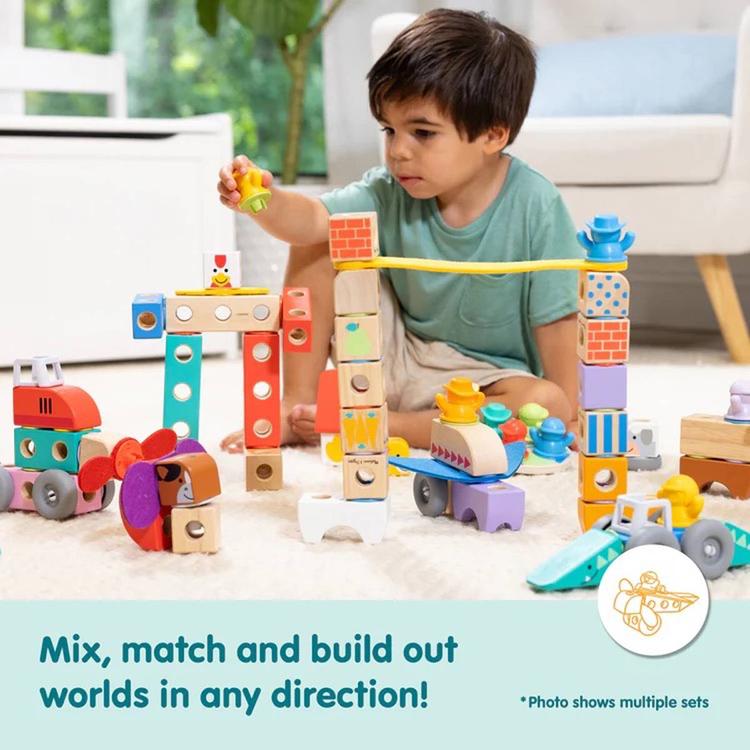 Melissa & Doug® Blockables™ Farm Playset