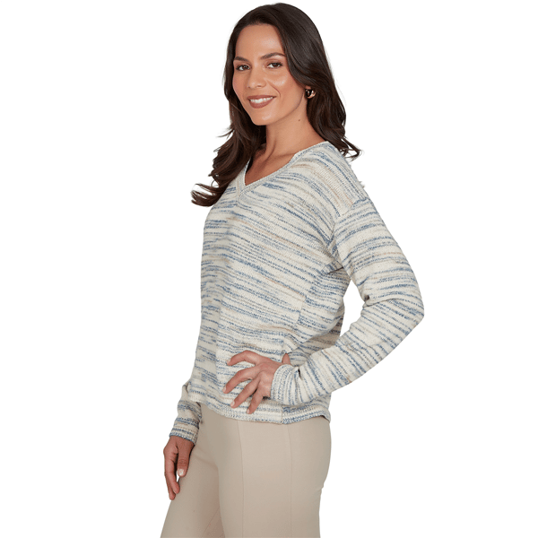 Womens Skye’s the Limit Urban Heirloom Space Dye Sweater