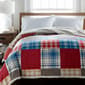 Micro Flannel&#174; Berry Patch Plaid Reverse to Sherpa Blanket - image 3